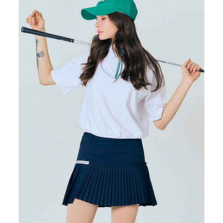 BENECIA 12 Asymmetric Culottes - Navy