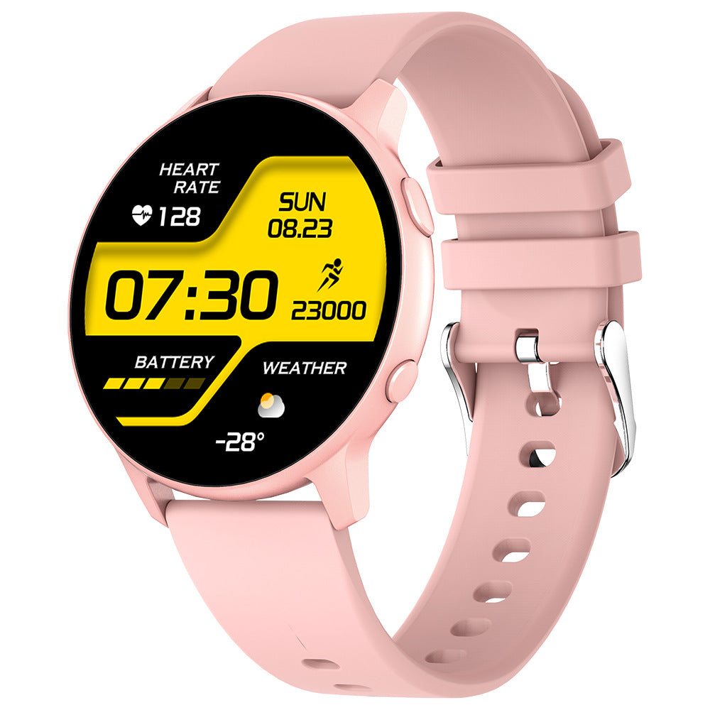 Smart Watch Full Circle Full Touch Heart Rate Pedometer