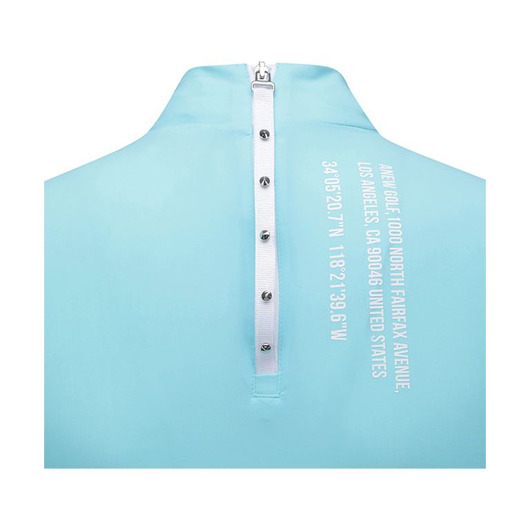 ANEW Golf: Women Front Logo Point Sleeveless - Light Green - Sportkyu