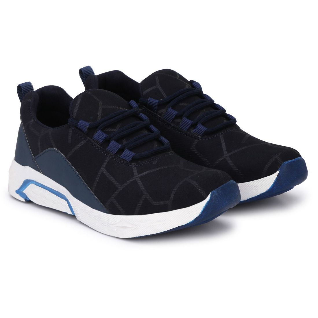 Generic Men Navy Blue,White Color Canvas Material