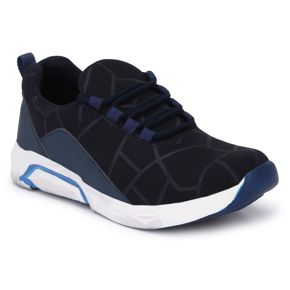 Generic Men Navy Blue,White Color Canvas Material