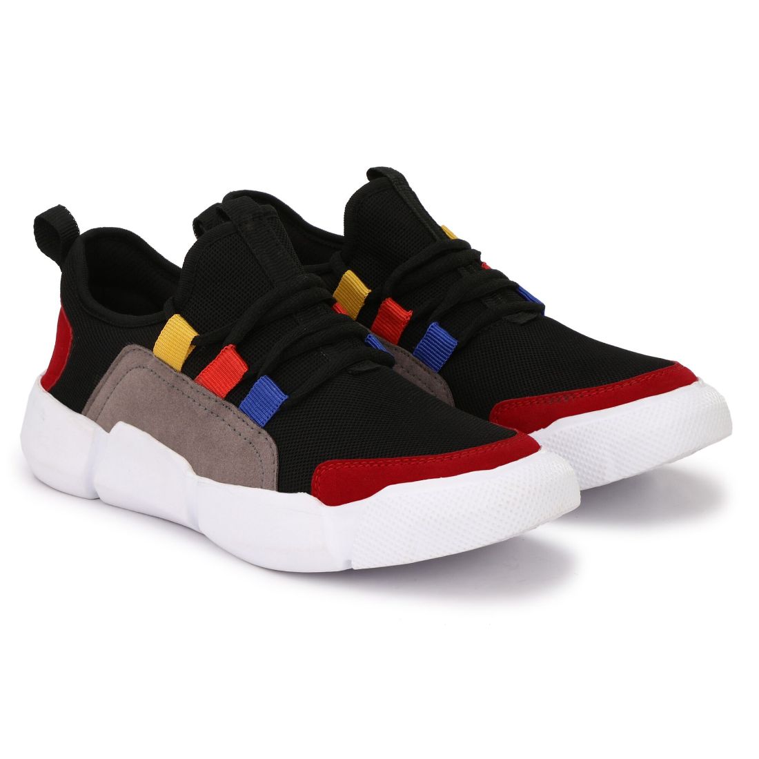 Generic Men Black Color Canvas Material Casual