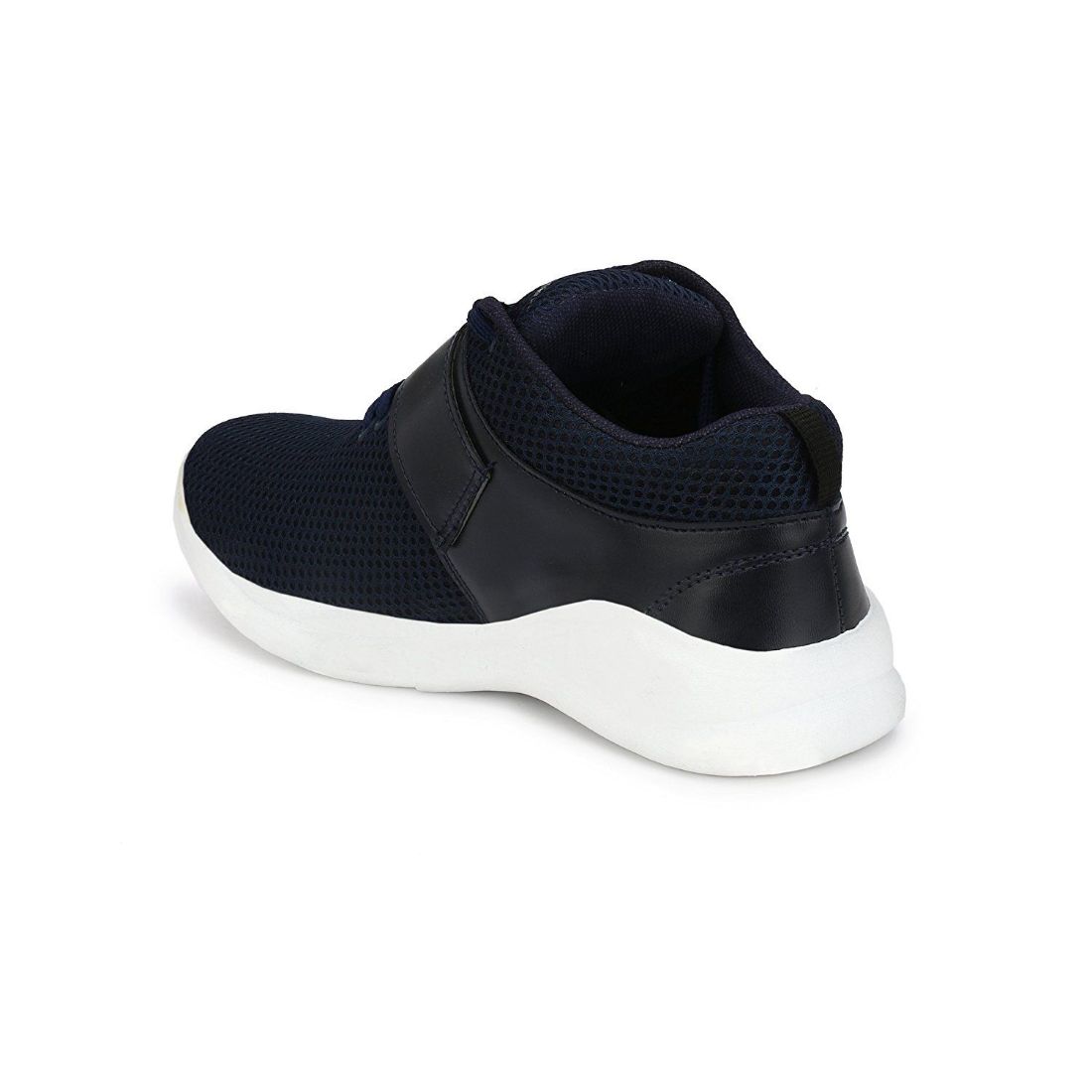 Generic Men Navy Blue Color Mesh Material Casual