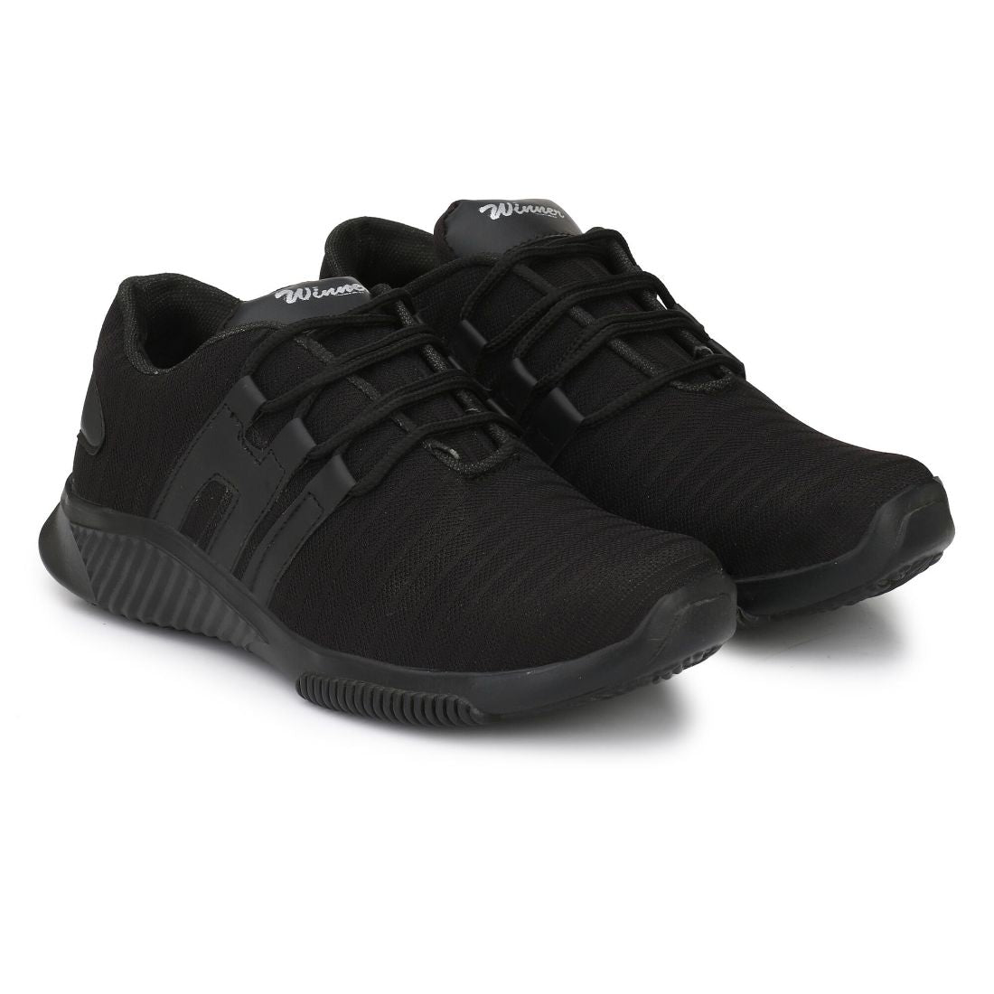 Generic Men's Black Color Mesh Material Casual