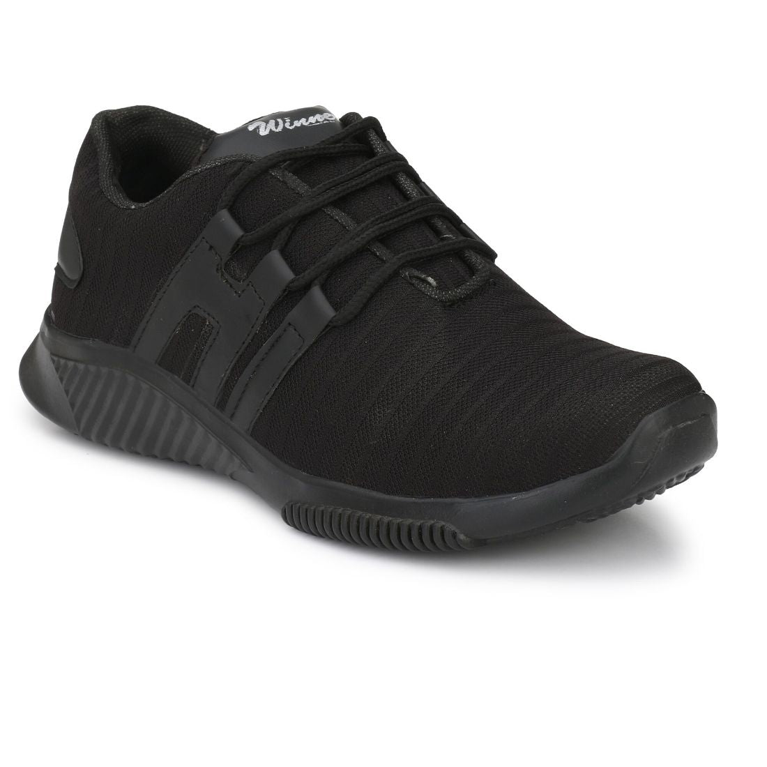 Generic Men's Black Color Mesh Material Casual