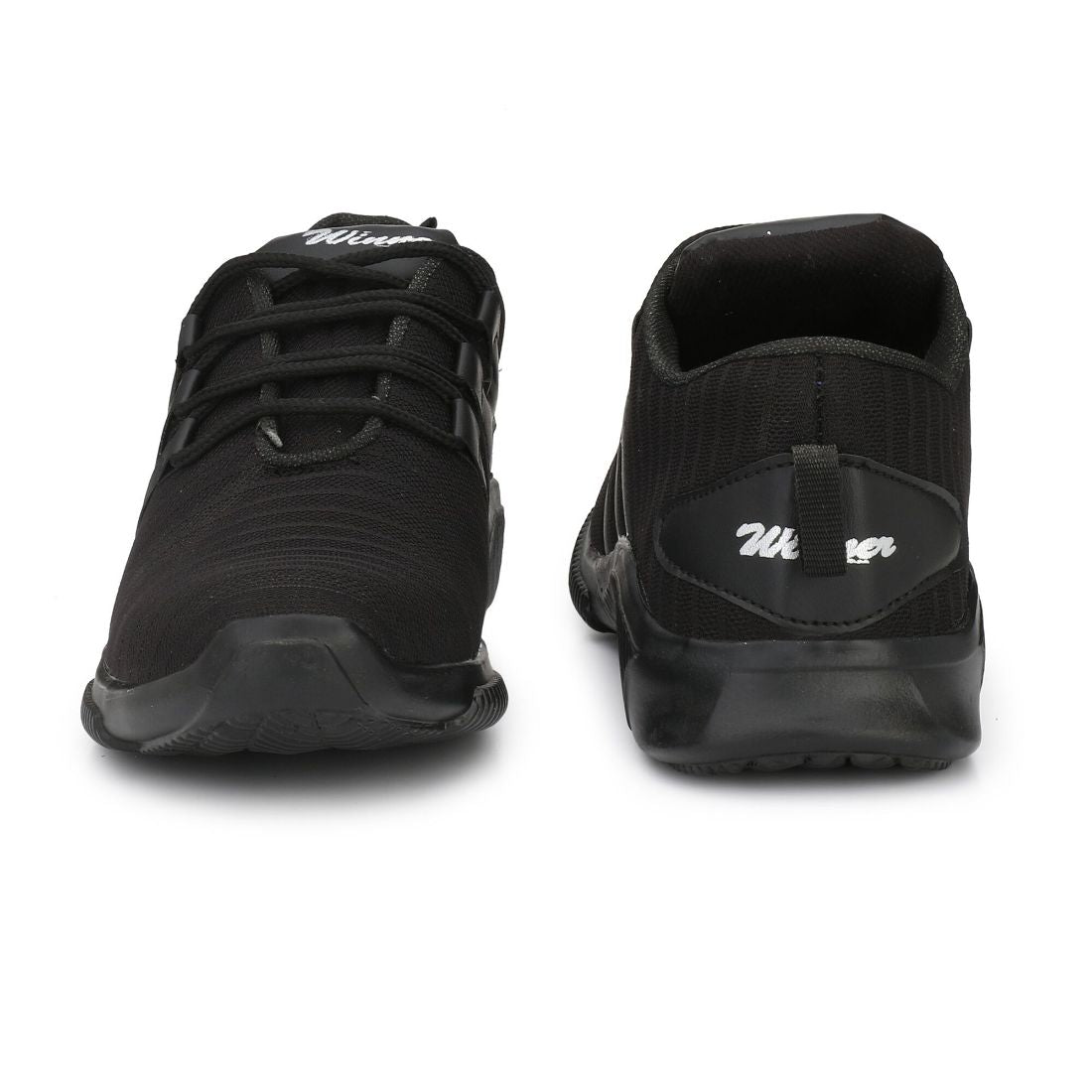 Generic Men's Black Color Mesh Material Casual