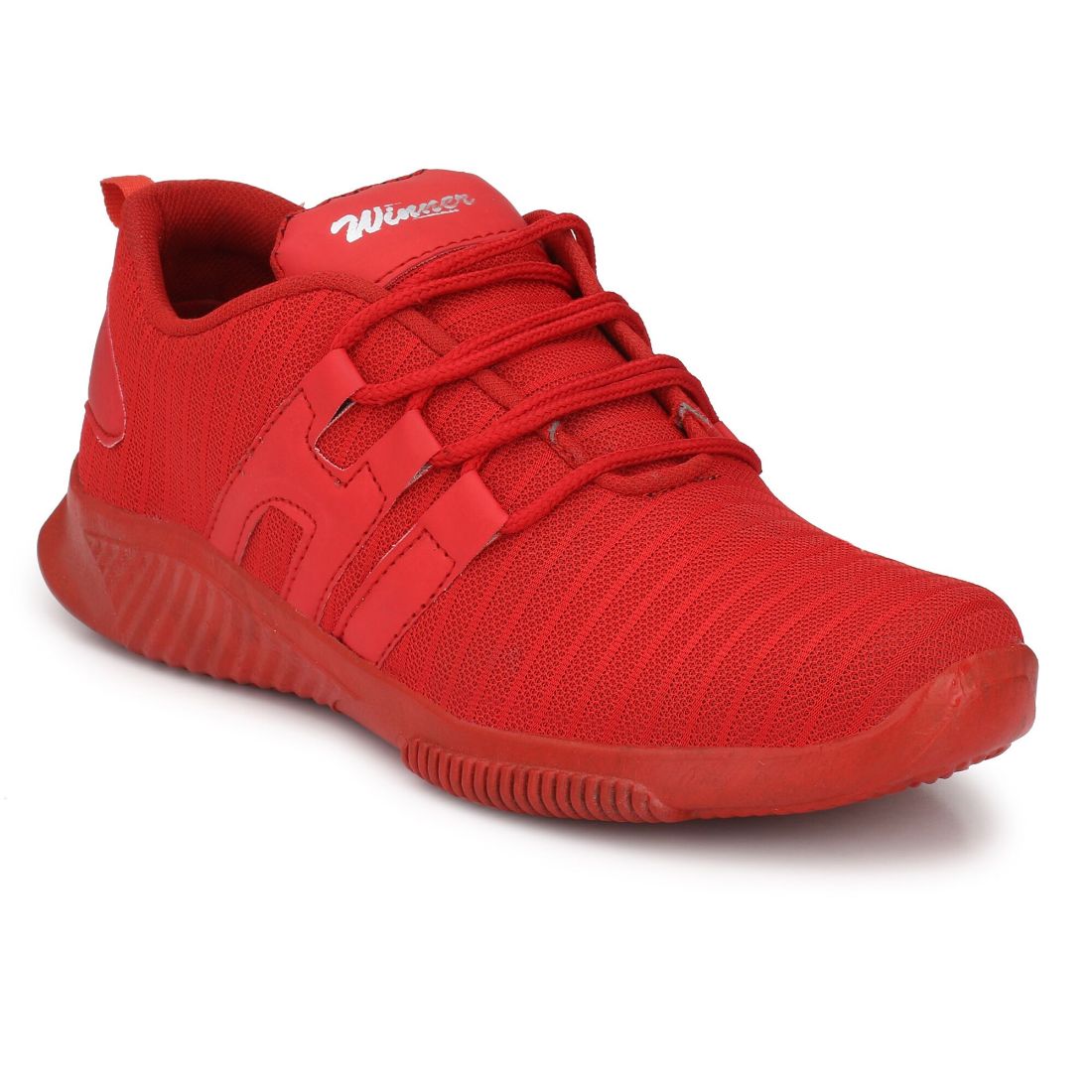 Generic Men's Red Color Mesh Material Casual