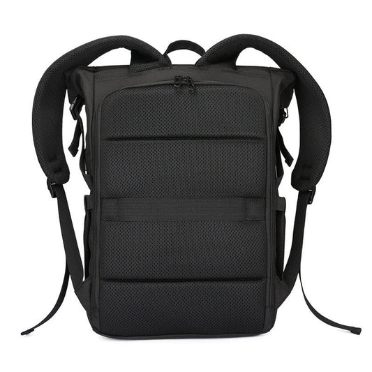 Black Waterproof Casual College Style Backpack