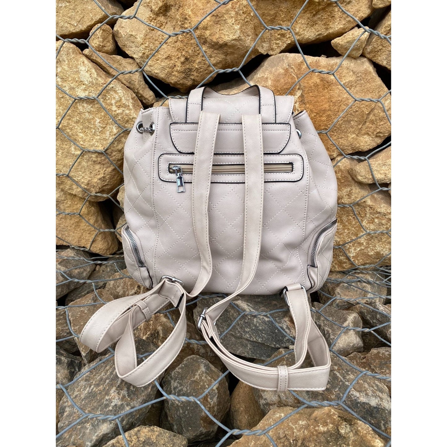 Yellow&Brown Backpack
