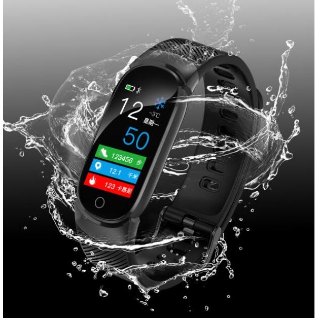 Blood Pressure Heart Rate Exercise Pedometer Smart Bracelet