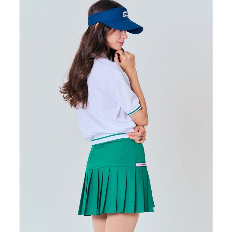BENECIA 12 Asymmetric Culottes - Green