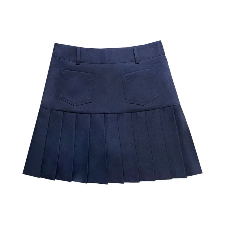 BENECIA 12 Asymmetric Culottes - Navy