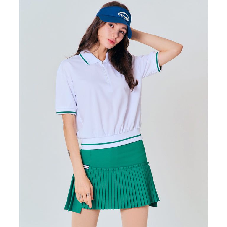 BENECIA 12 Asymmetric Culottes - Green