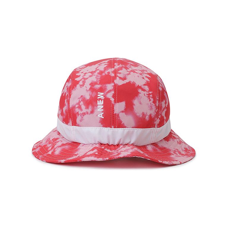 ANEW Golf Graphic Light Bucket Hat - Red