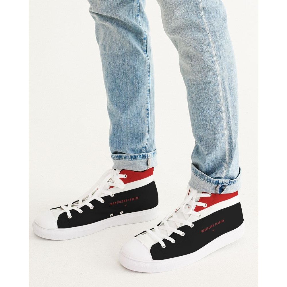 wakerlook Men's Hightop Canvas Shoe