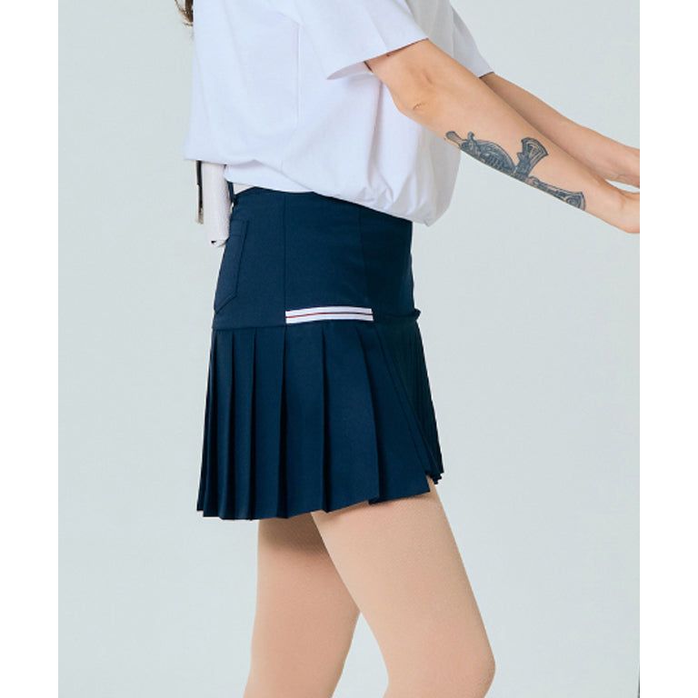 BENECIA 12 Asymmetric Culottes - Navy
