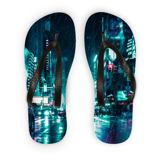 Nog een Rainy Night-teenslipper voor volwassenen