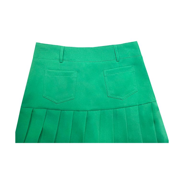 BENECIA 12 Asymmetric Culottes - Green