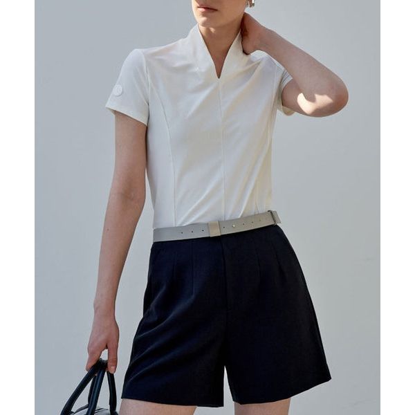 Anell Golf Flexi Flat Shorts - Basic Black