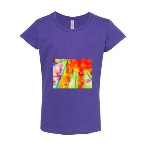 Little Fingers Ultimate T-shirt met korte mouwen voor meisjes