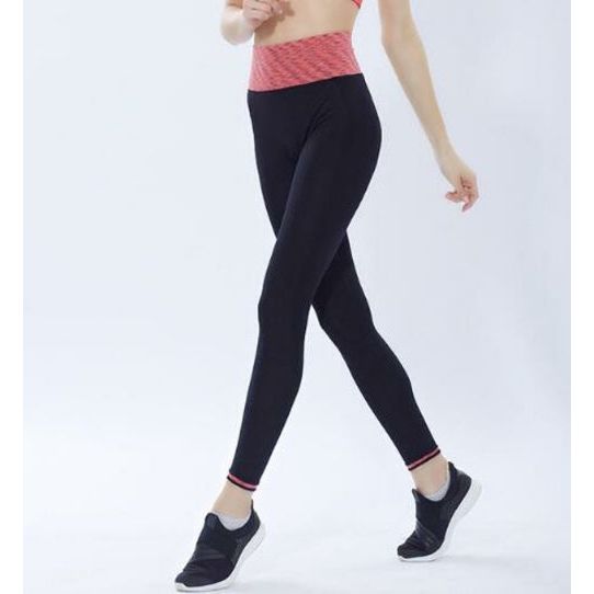 EP hoge taille stretch yogabroek dames geverfd sneldrogende training