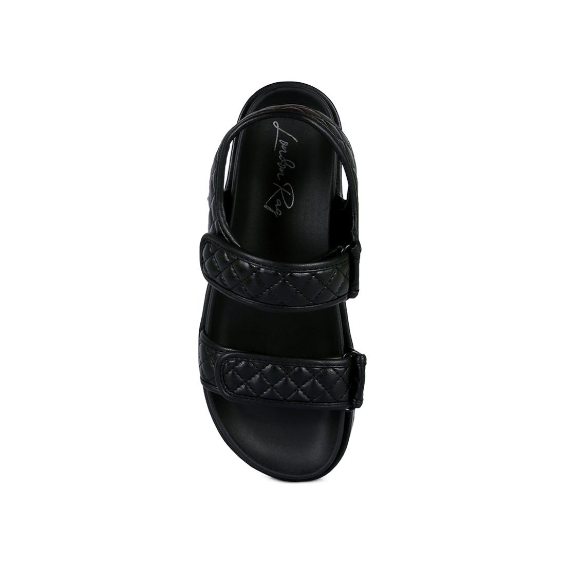 Anvil Quilted Platform Sandals