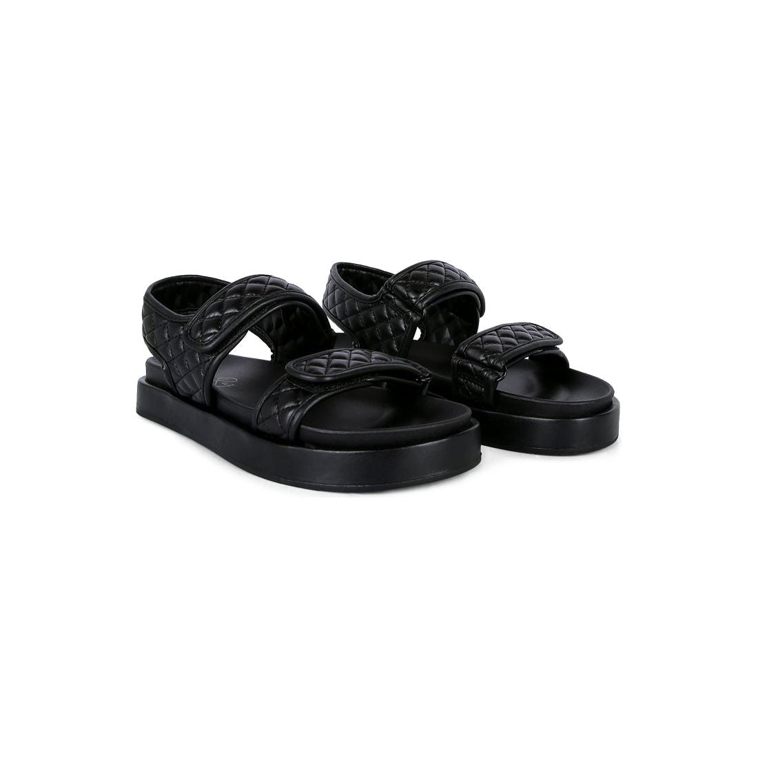 Anvil Quilted Platform Sandals