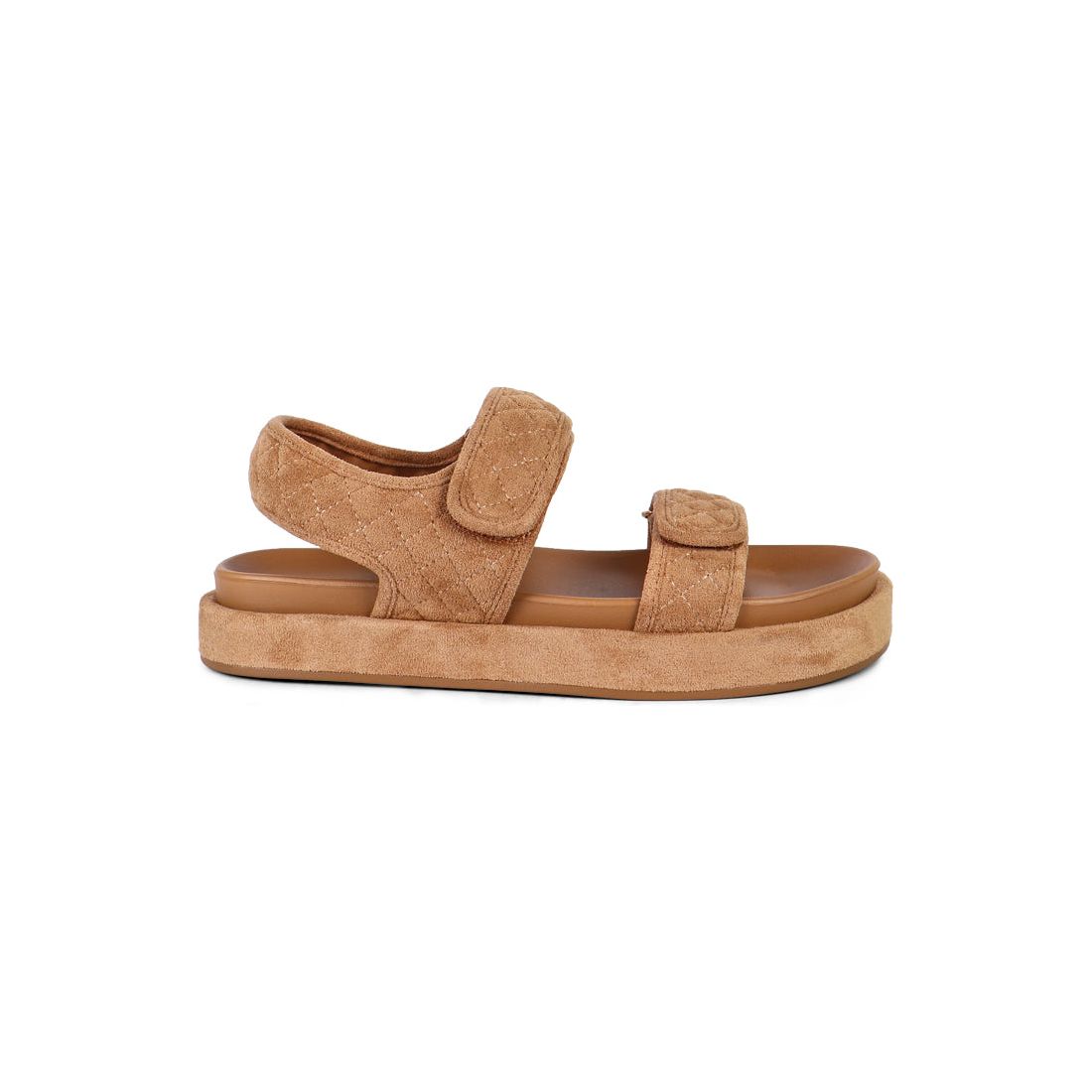 Anvil Quilted Platform Sandals
