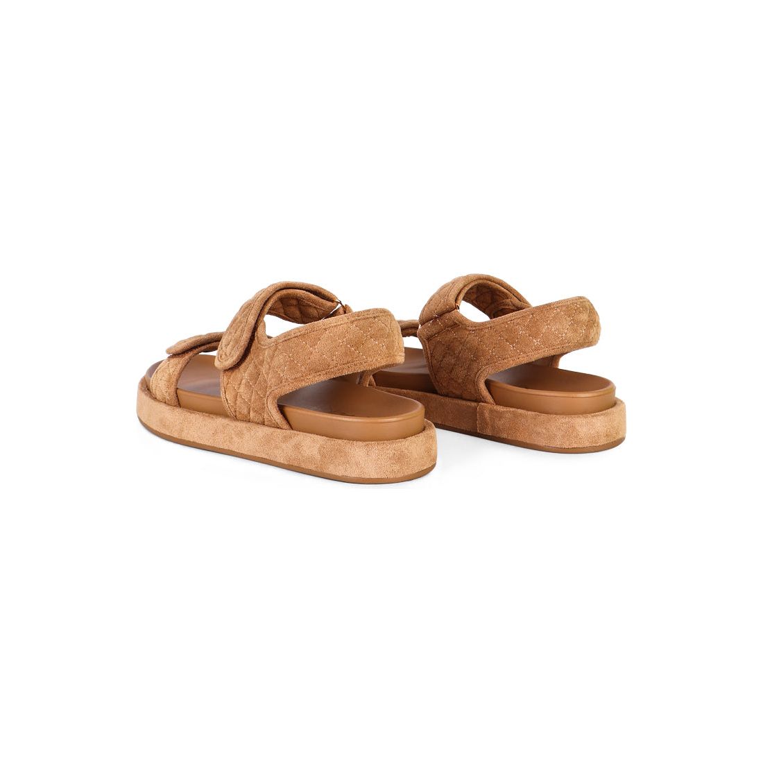 Anvil Quilted Platform Sandals