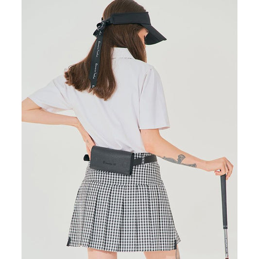 BENECIA 12 Avenue Check Culottes - Black