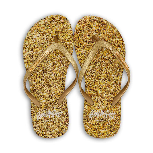BeachyFeet® - Gouden glans