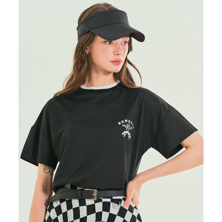 BENECIA 12 Bucket Round T - Black