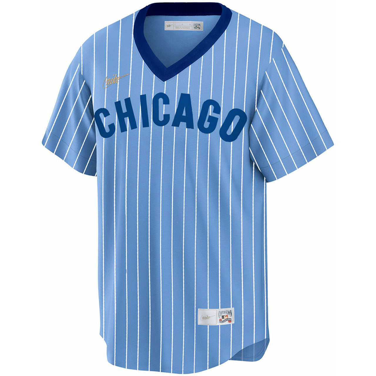 Vyrų Čikagos „Cubs Cooperstown Powder Blue“, 1978 m. „NIKE“ tuščia kopija