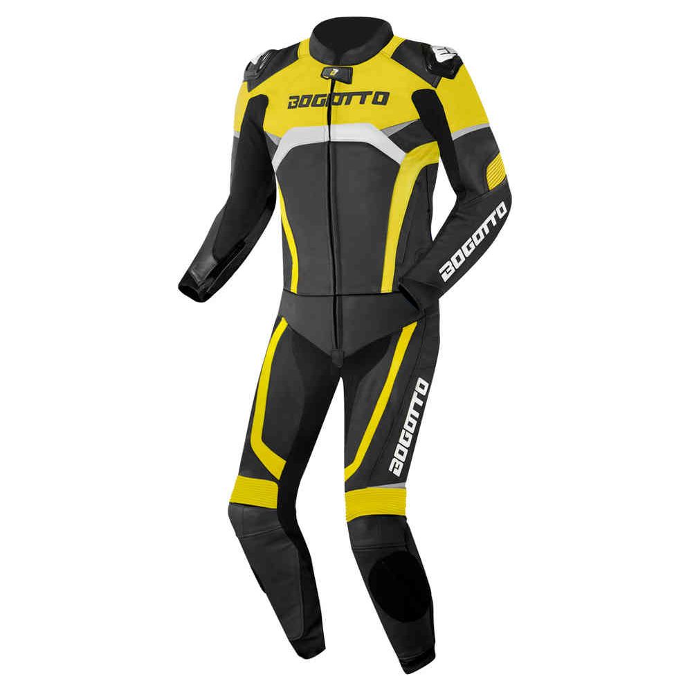 Bogotto Misano Two Piece Motorcycle Leather Suit