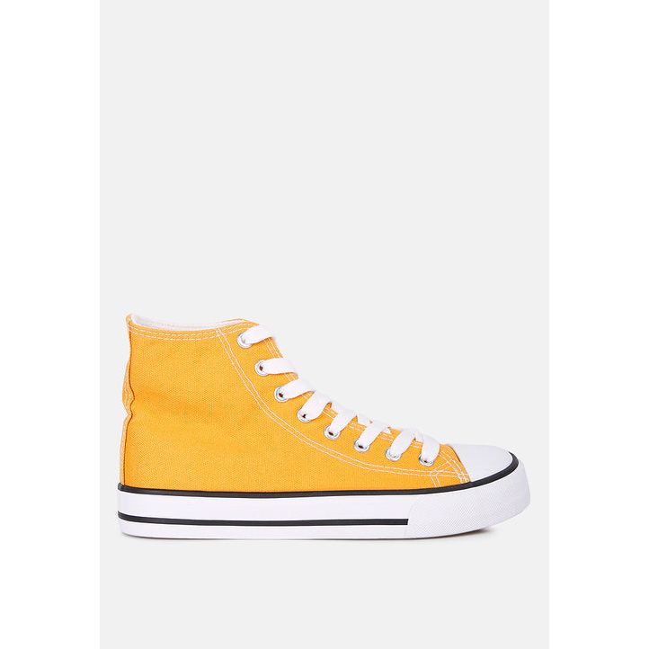 High Top Basketball Canvas Sneakers