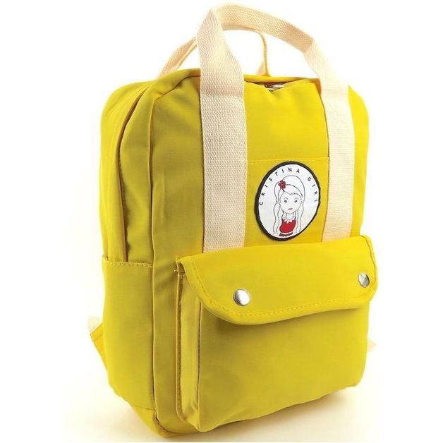 Mini Backpack in Waterproof Nylon in Summer Colours