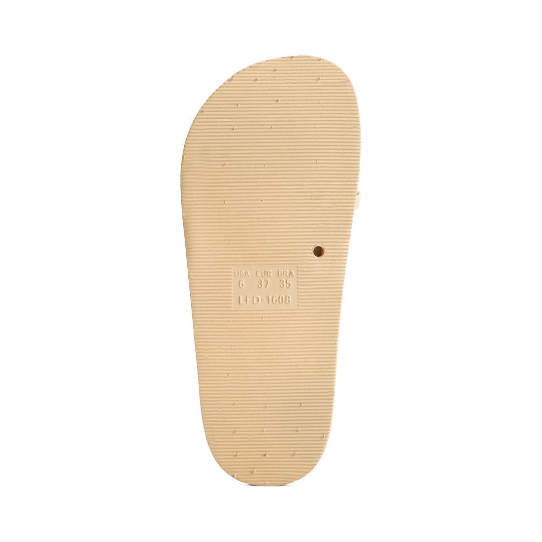 Ishtar Metallic Chain Metal Slid Flats