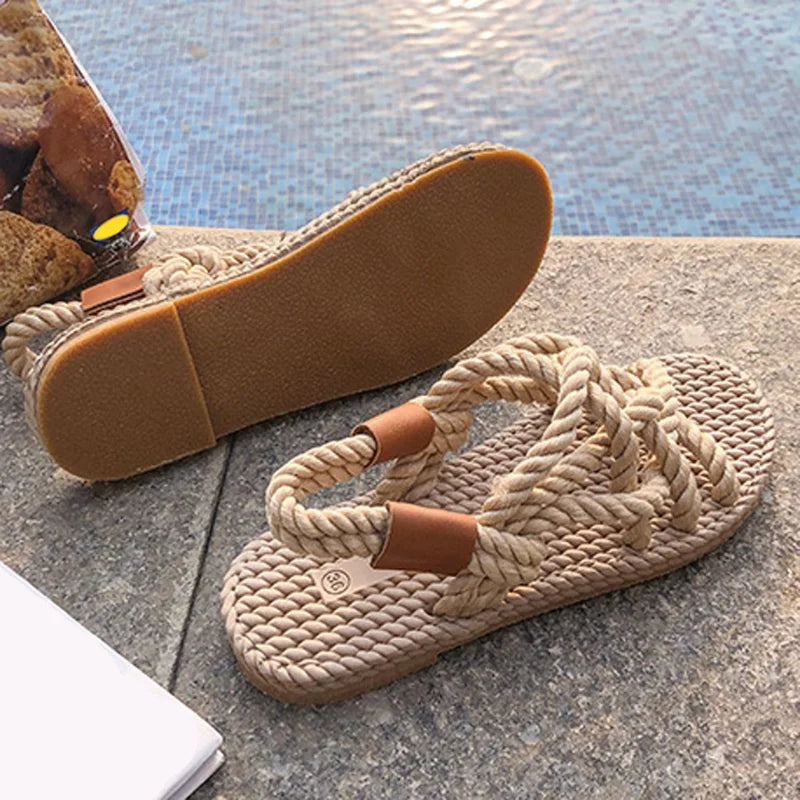 Basutės su pinti virve – Sexikinis Swim