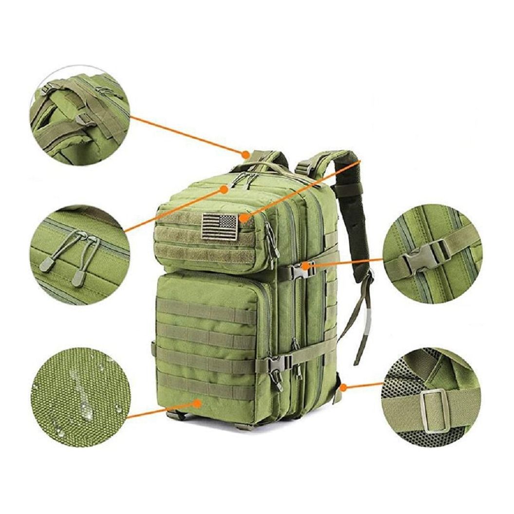 Army Military Tactical Backpack Large Hiking Backpacks Bags Business