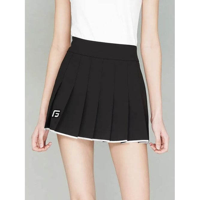 Golf Women's Summer Autumn Short Pleat Skirt High Waist Slim Fit