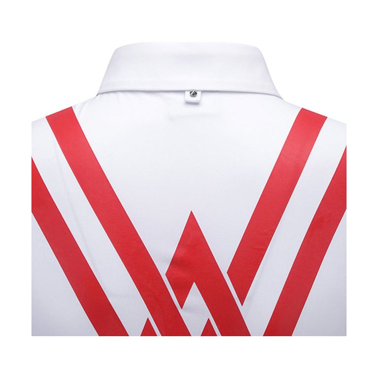 ANEW Golf: Women Back Signature Logo Long T-Shirt - White
