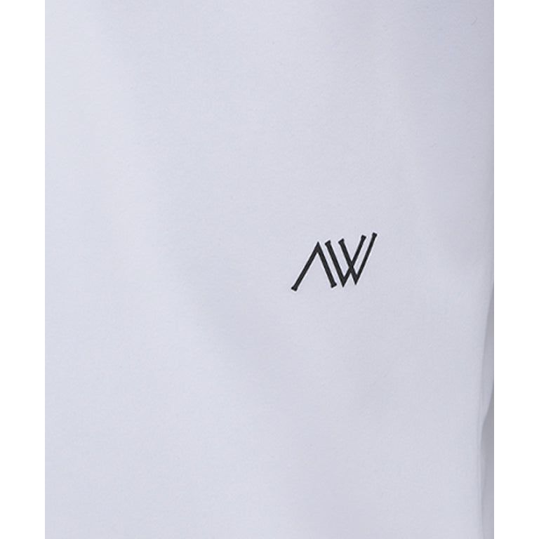 ANEW Golf: Women Back Zip Shoulder Tape Point Short T-Shirt - White