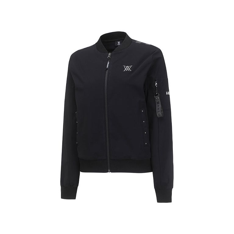 ANEW Golf: Women Signature Tricot Set Up Jacket - Black