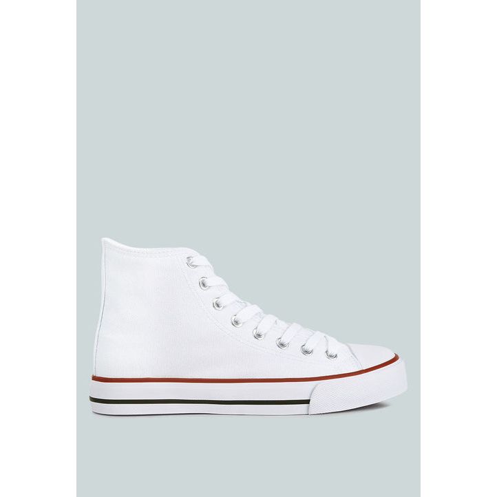 High Top Basketball Canvas Sneakers