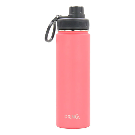 DRINCO® 22oz nerūdijančio plieno sportinis vandens butelis – Coral Paradise