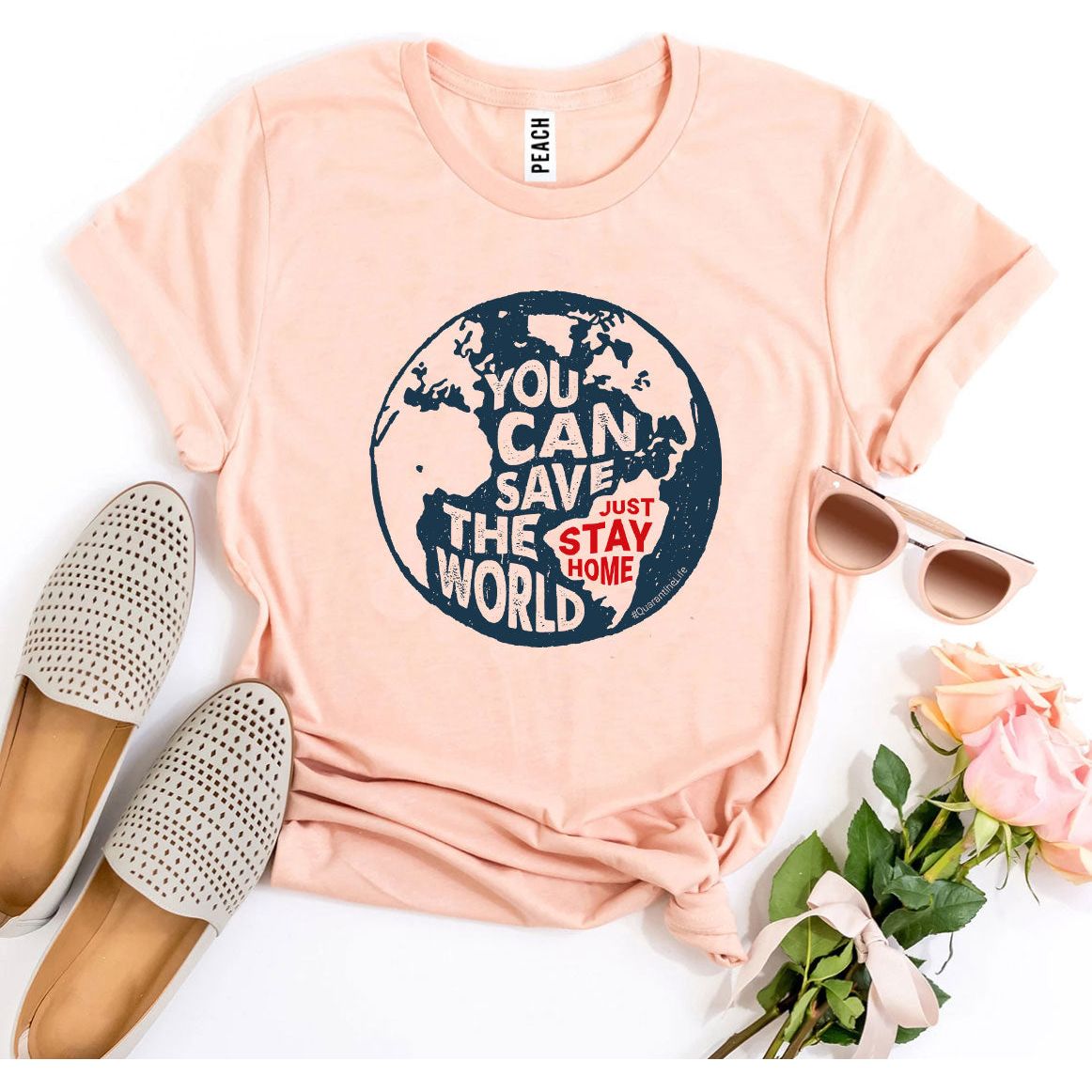 You Can Save The World T-shirt