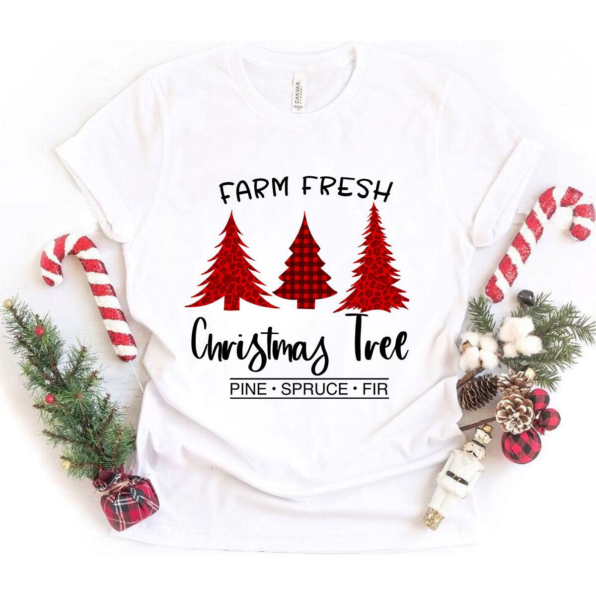 Farm Fresh Christmas Tree Shirt