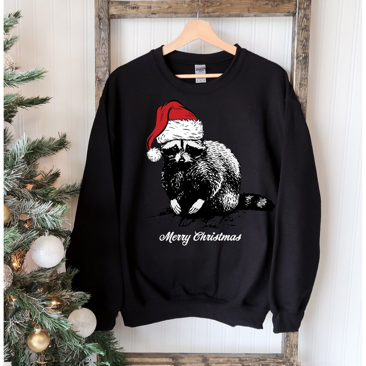 Racoon Christmas Sweatshirt