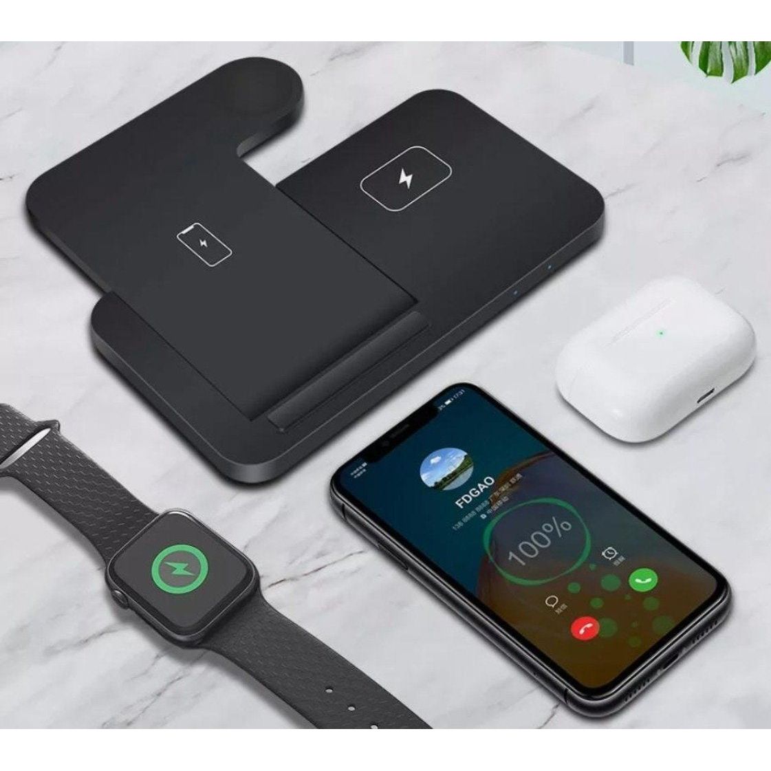 Ninja Dragons 3 in1 Wireless Foldable Charging Station