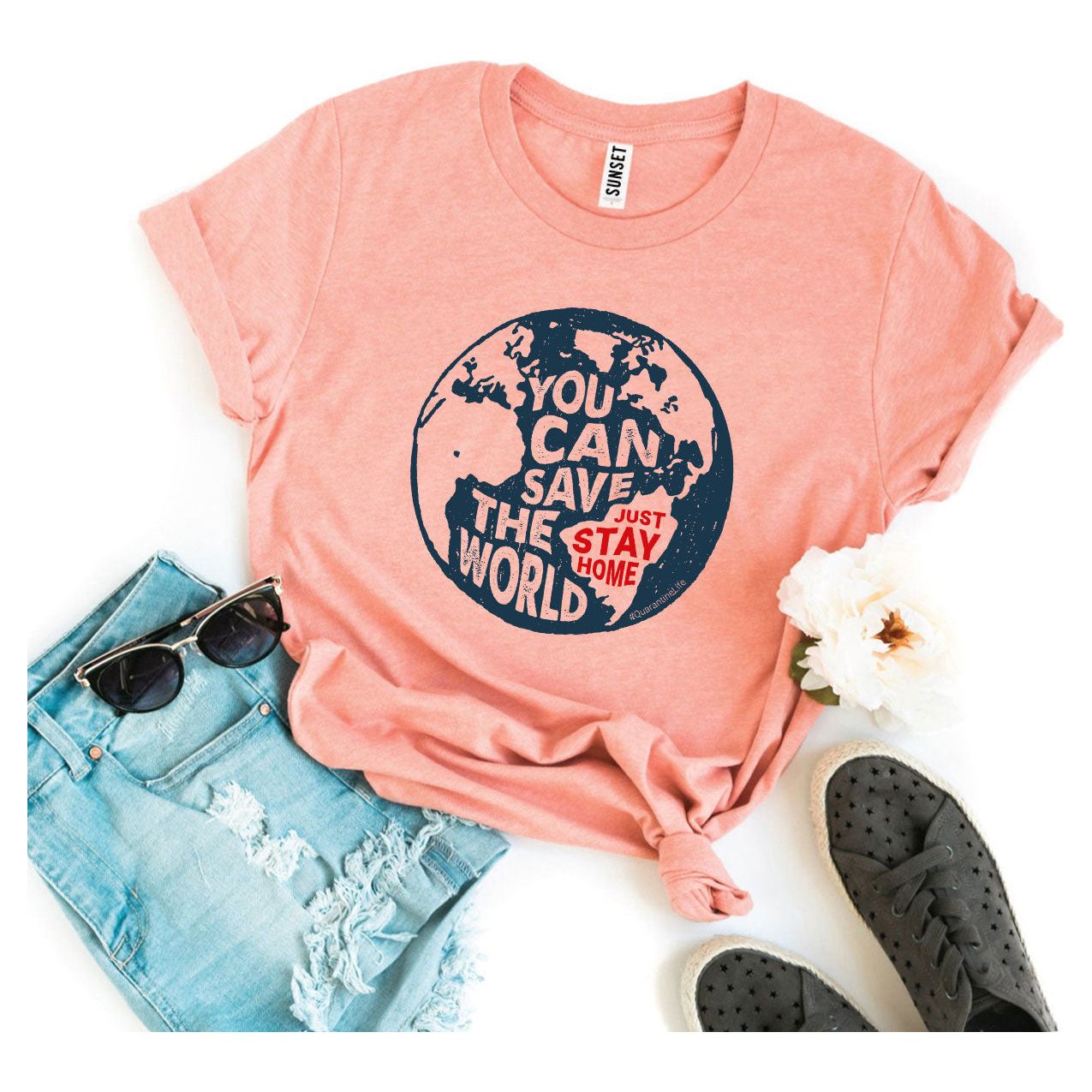 You Can Save The World T-shirt